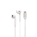 Classic Fit USB-C Earbuds, Matte White